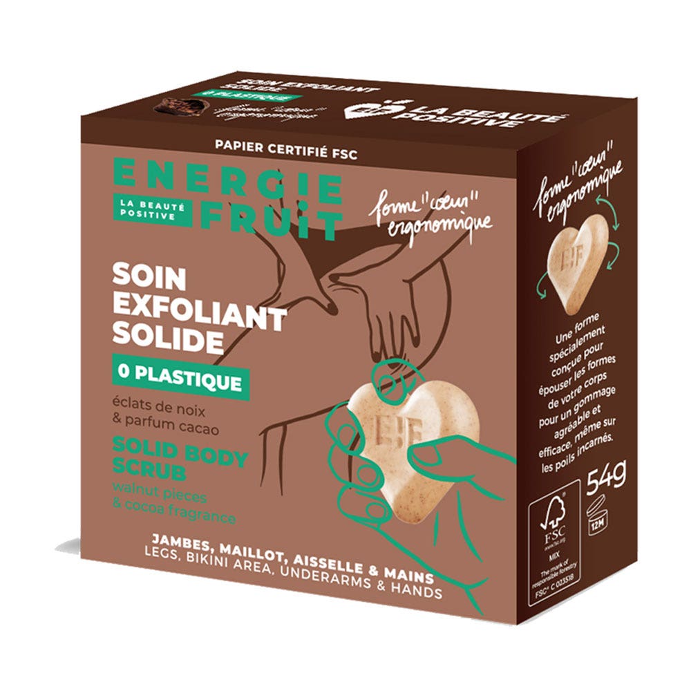 Energie Fruit Solidea exfoliating Care Cocoa Perfumes 54g