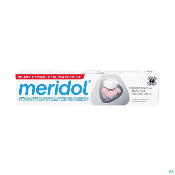 Toothpaste Whitening Protect Gums 75ml Meridol