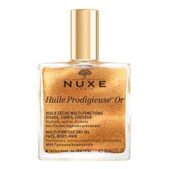 Nuxe Huile Prodigieuse Nuxeshimmering Dry Oil Huile Prodigieuse Or Visage Corps Et Cheveux 100ml