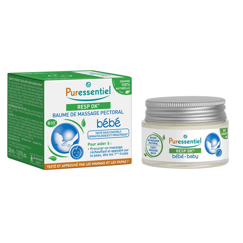 Puressentiel Resp Ok® Bioes Baby Chest Massage Balm 30ml