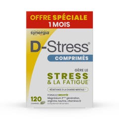 Synergia D-Stress Stress and fatigue 120 tablets