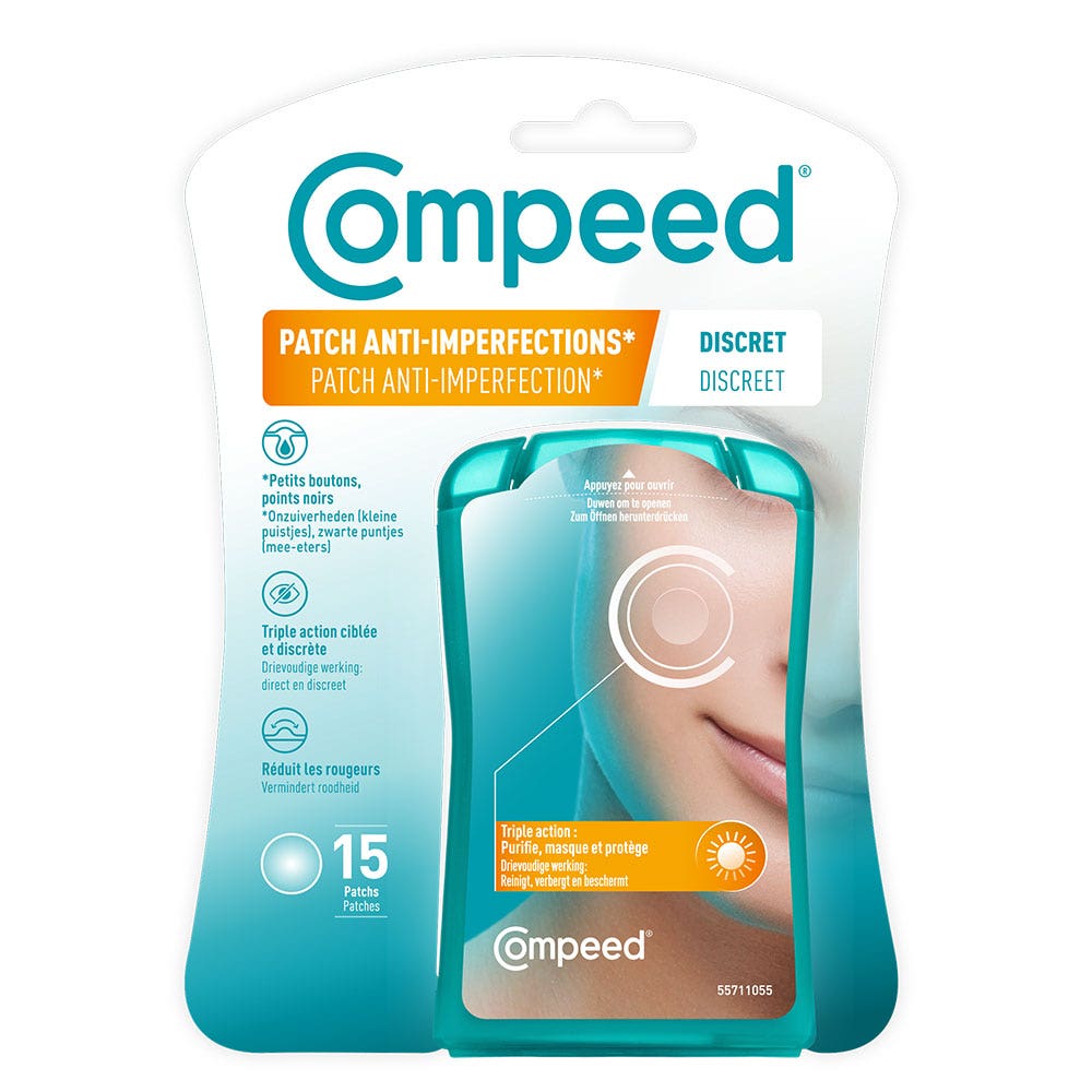 Compeed Discreet Blemish Patches 15 units