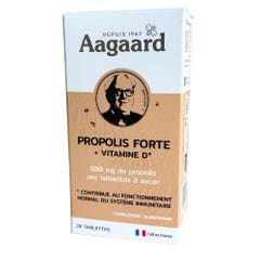 Aagaard Propolis Forte + Vitamin D 28 shelves