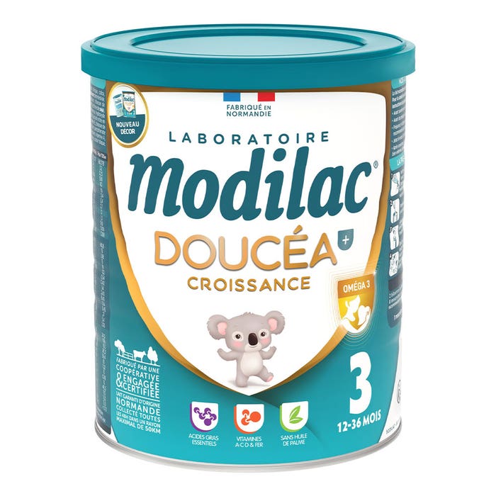 Modilac Doucéa Milk Powder Growth 12 to 36 Months 800g