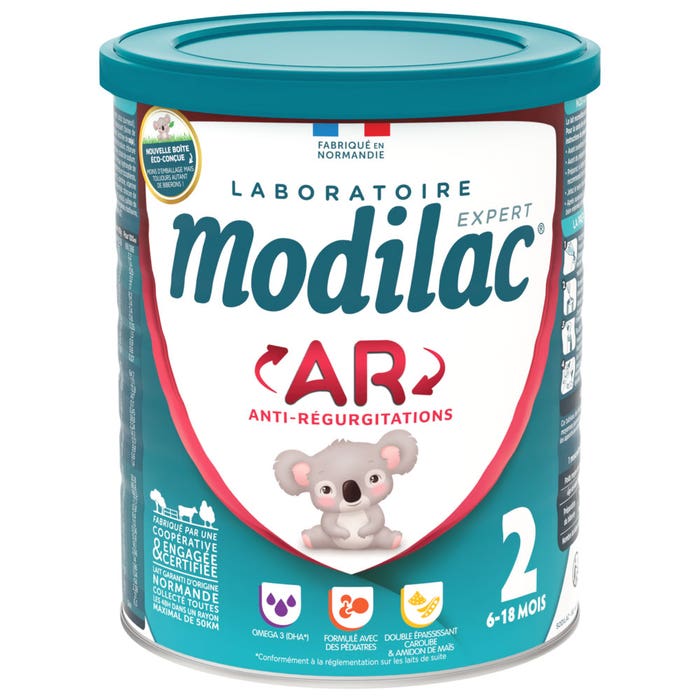 Modilac AR Expert Ar 2 Powder Milk 2 6-18 Mois 900g