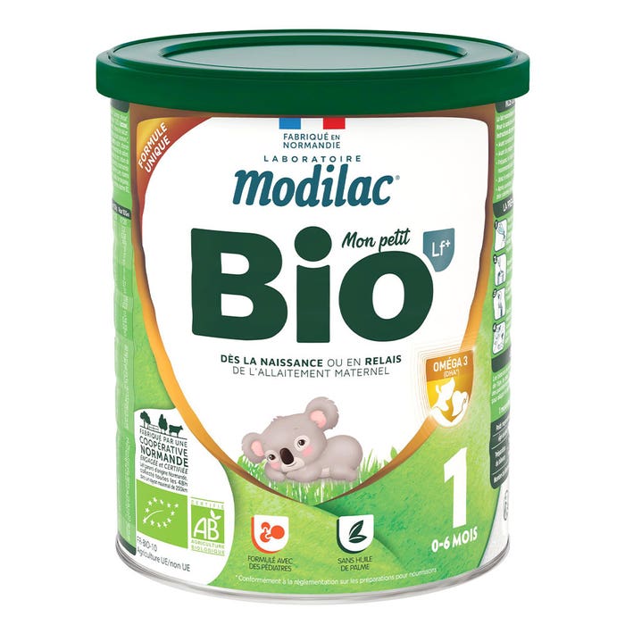 Expert 1 Organic Milk Powder 800g Bio 0 to 6 months Modilac