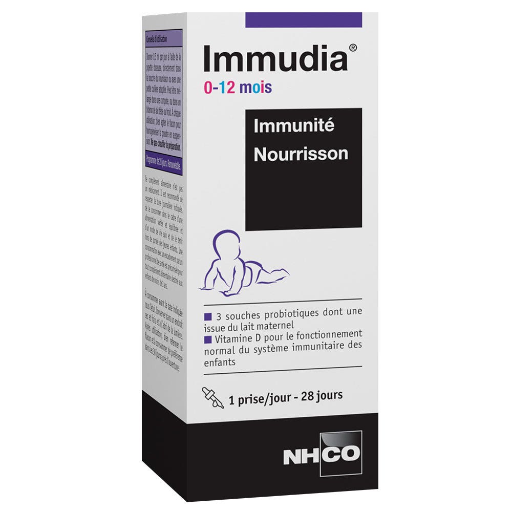 Nhco Nutrition Immudia 0-12 months Nourrisson 23ml