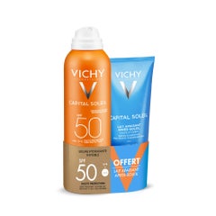 Vichy Capital Soleil Solaire Invisible Hydrating Mist Spf50 + Free After Sun Care