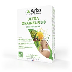 Arkopharma Arkofluides Ultra Draineur Organic 30 Ampoules Arkofluides Arkopharma♦Ultra Draineur Bioes 30 Ampulas