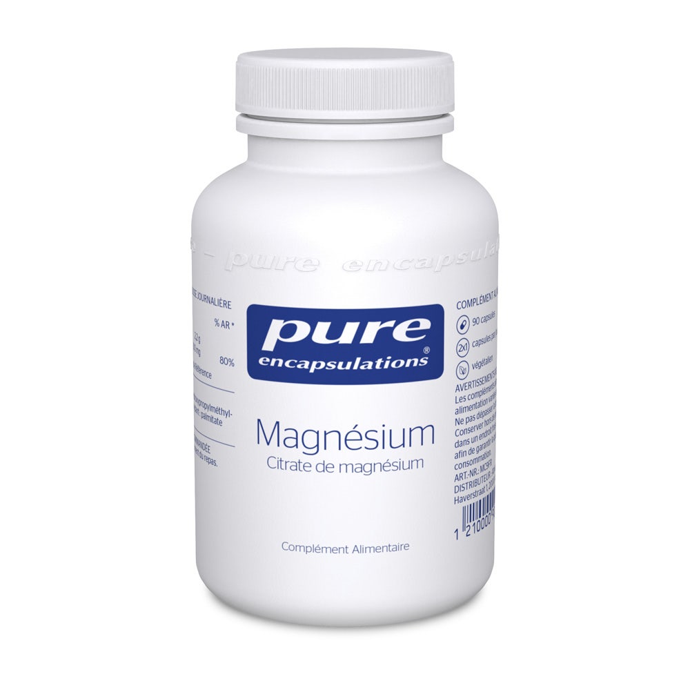 Pure Encapsulations Magnesium (Magnesium Citrate) 90 capsules