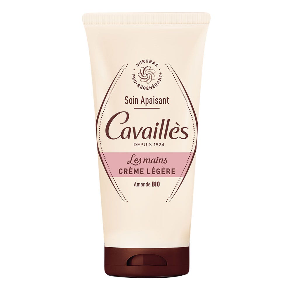Cavaillès Crème Mains Légère Amande Bio 50 ml