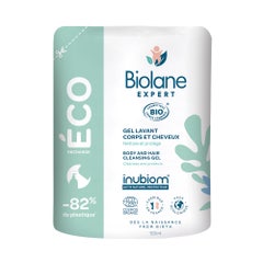 Biolane Expert Eco Refill Organic Washing Gel for Baby, Body and Hair Body &amp; Hair 500ml