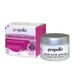 Propolia Rich Organic Anti-Ageing Cream 50ml Propolia♦Crème Riche Anti-Age Bioes 50ml