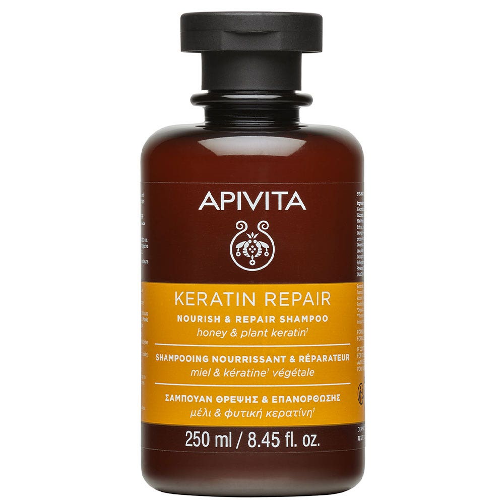 Apivita Keratin Repair Nourishing and Repairing Shampoo 250ml