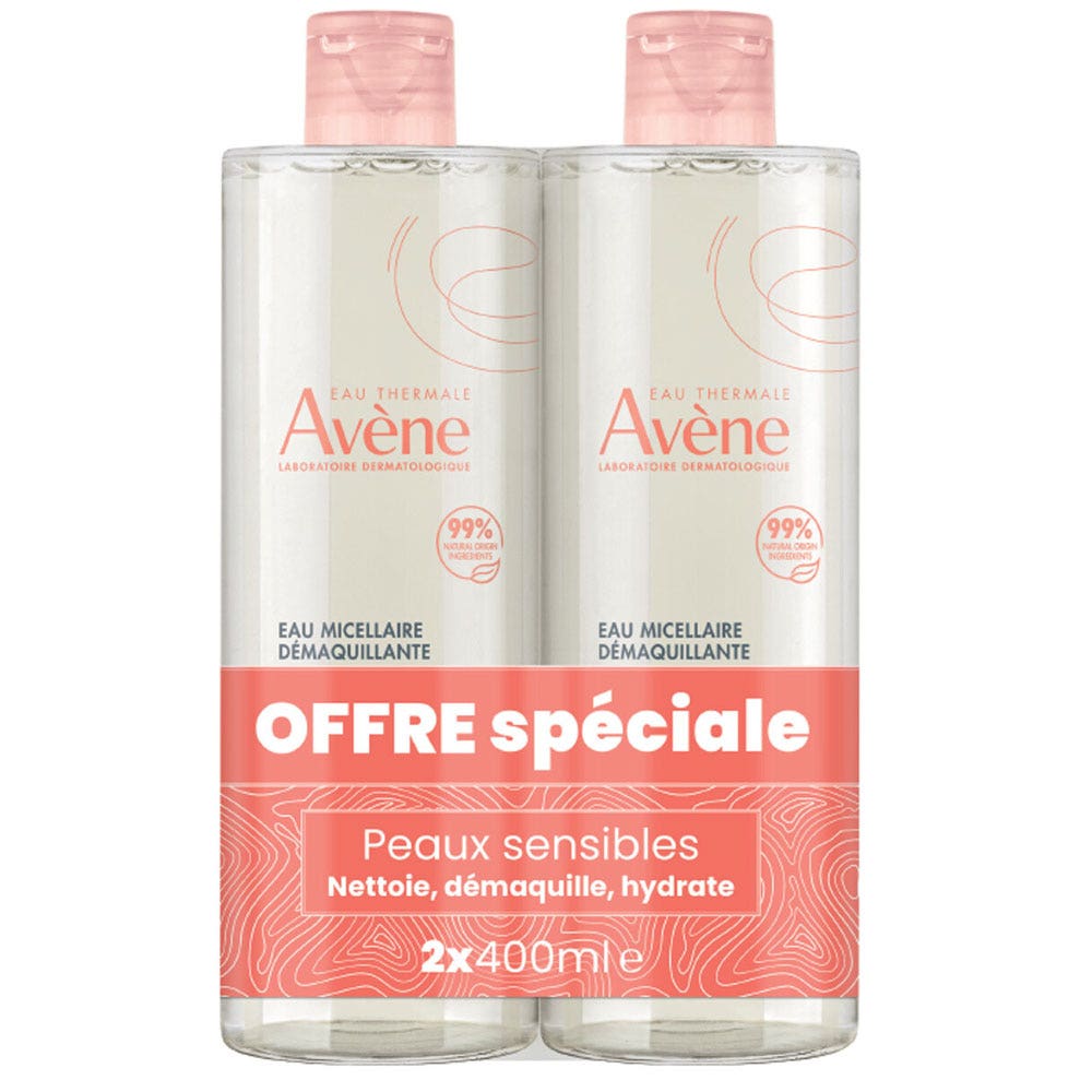 Avène My Essentials Micellar Lotion Sensitive Skin 2x400ml