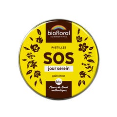 Biofloral SOS Serein Day lozenges bio Lemon flavour 50g