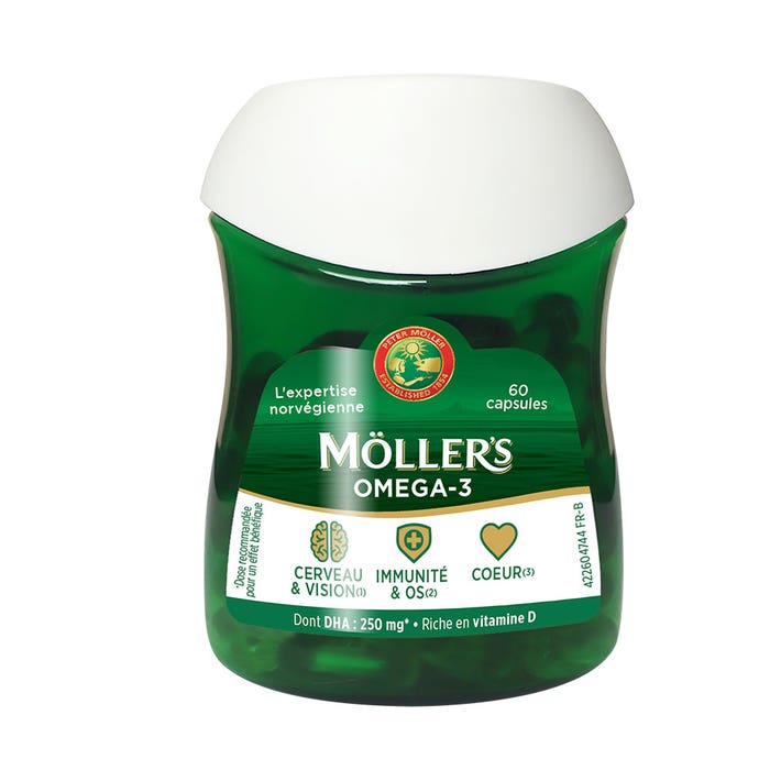 Moller'S Double Omegas x60 capsules - Easypara