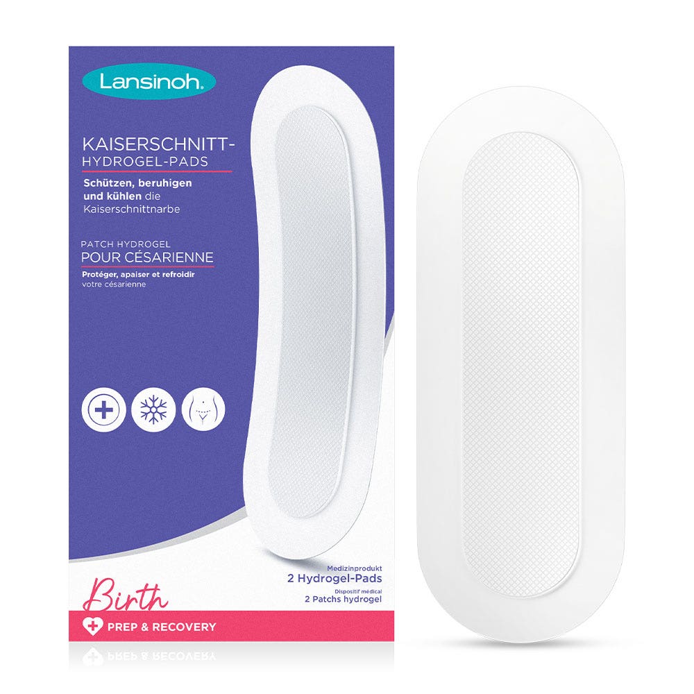 Lansinoh Hydrogel Caesarean Patch x2
