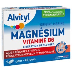 Alvityl Magnesium Vitamin B6 45 Tablets 45 Comprimes