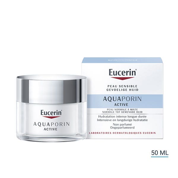 Eucerin Aquaporin Active Hydrating Cream Normal to Combination Skin 50ml