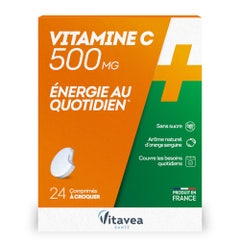 Vitavea Santé Vitamin C Energie au quotidien 24 Chewable Tablets