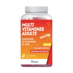 Vitavea Santé Mutivitamins for adults Energie et Equilibre nerveux 30 gummies