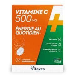Vitavea Santé Vitamine C Effervescente Tablets 24 Tablets 500mg