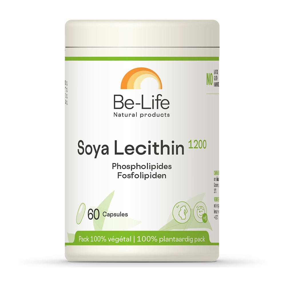 Be-Life Soya Lecithin 1200 60 capsules