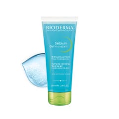 Bioderma Sebium Purifying Cleansing Foaming Gel combination to oily skin Peaux grasses 100ml