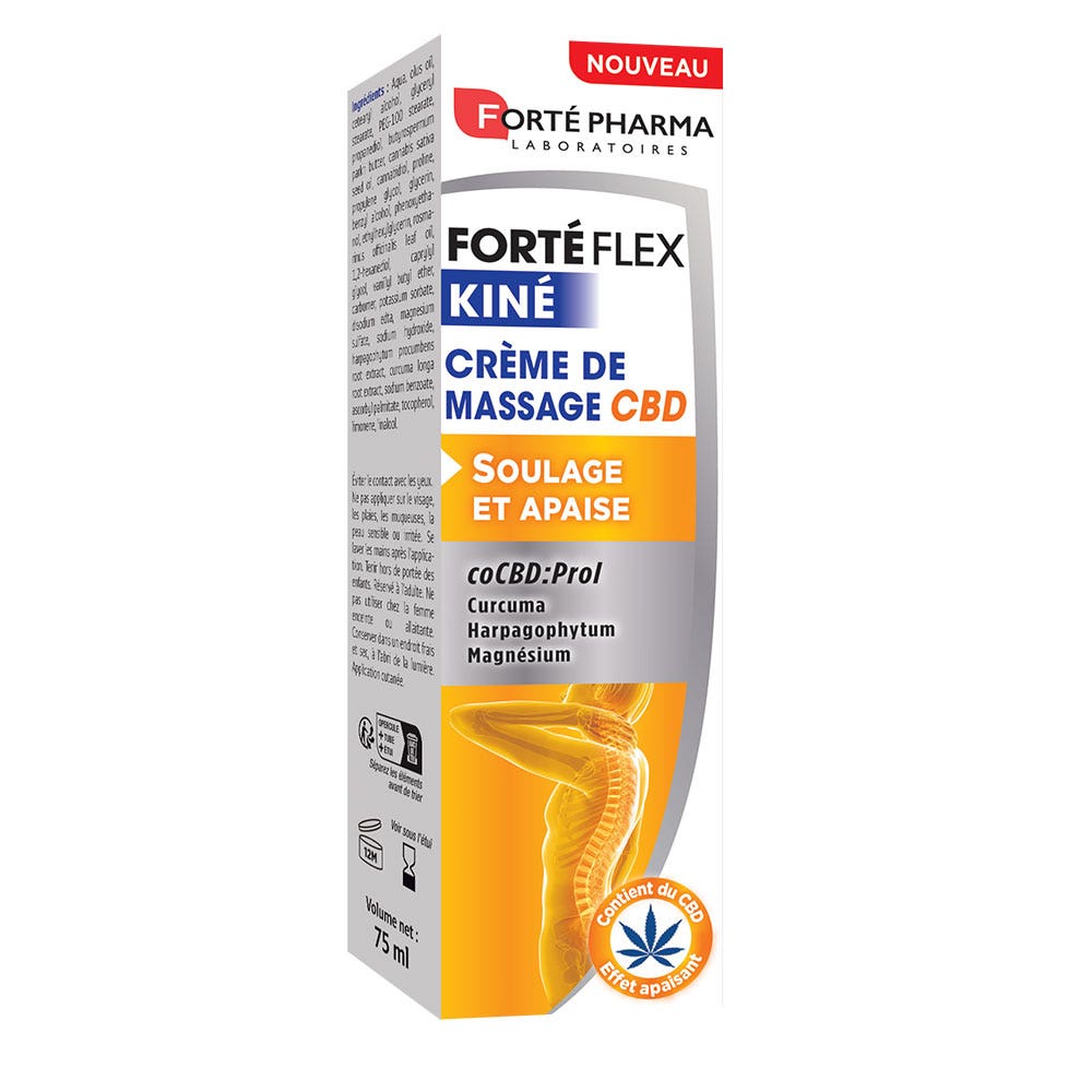 Forté Pharma Forté Flex CBD Massage Cream - Kiné 75ml