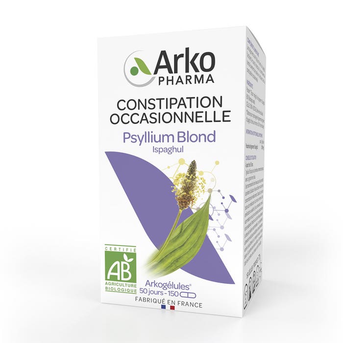 Arkopharma Arkocapsules Occasional Constipation Psyllium Blond ...