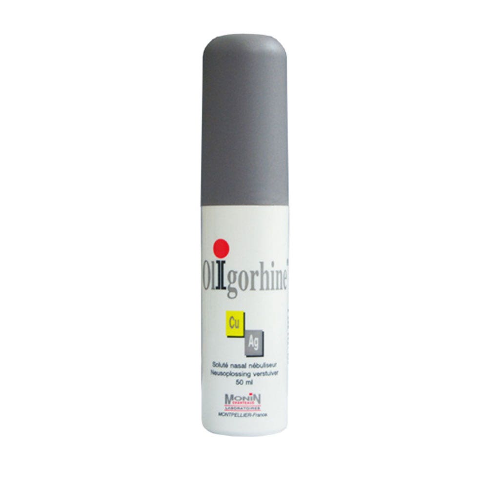 Monin Chanteaud Oligorhine Spray Nasal Copper Silver 50ml
