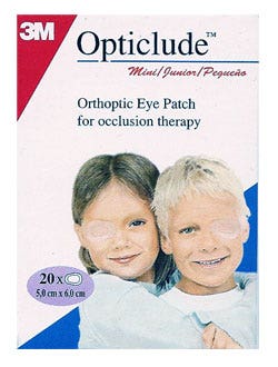 3M Opticlude 20 Orthoptic Bandages For Children 6cm X 5cm
