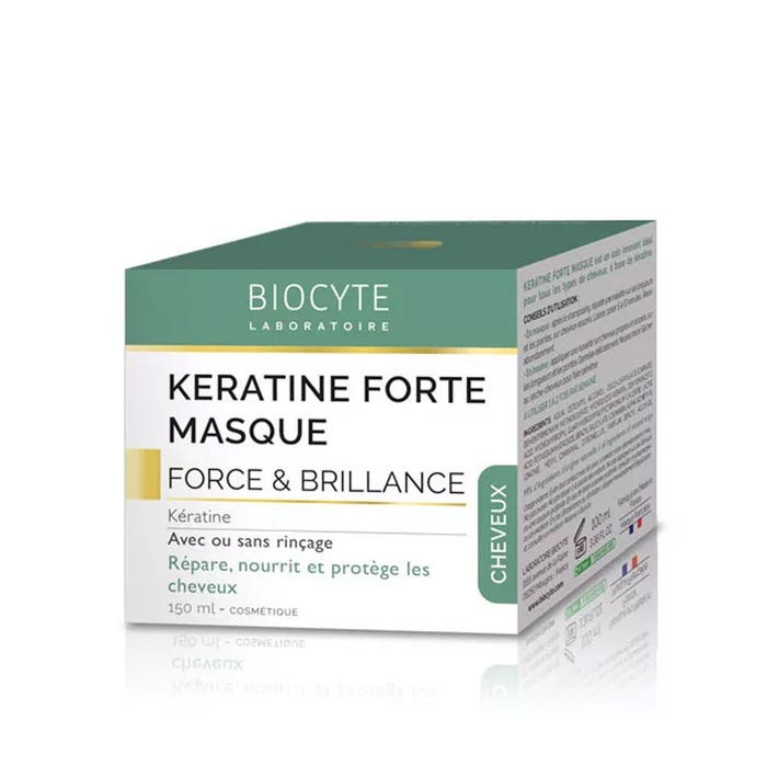 Keratine Forte Repairing Hair Mask 100ml Cheveux Biocyte