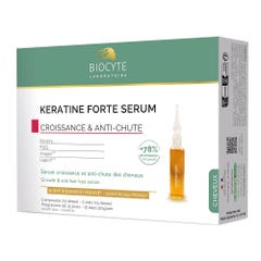 Biocyte Cheveux Keratine Forte Serum Growth and hair loss prevention 5x9ml