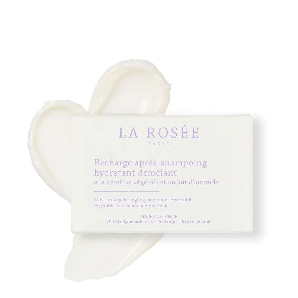 LA ROSÉE Detangling Moisturising Conditioner with plant-based Keratin and Almond Milk Refill 200g