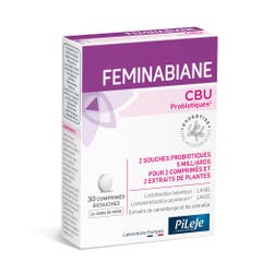 Pileje Feminabiane CBU 30 double-layer tablets