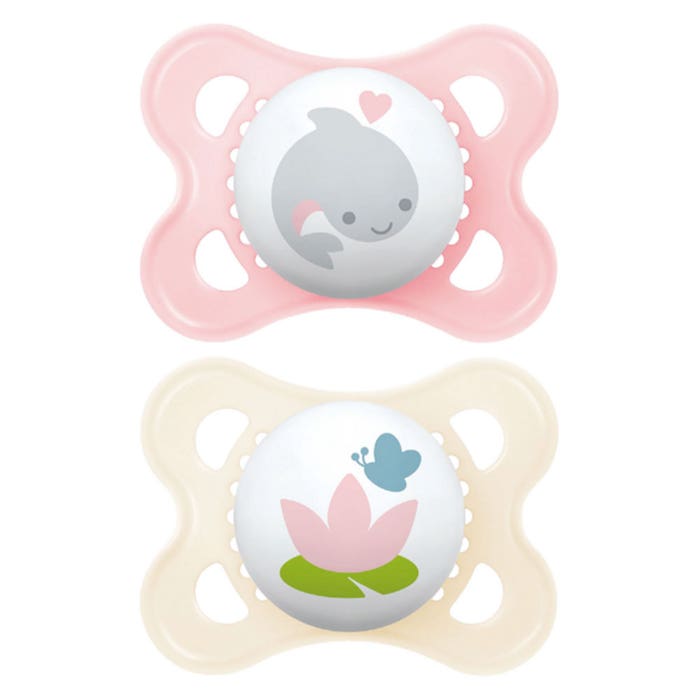 Mam Original Animaux Anatomical Pacifiers 0-6 Months x2