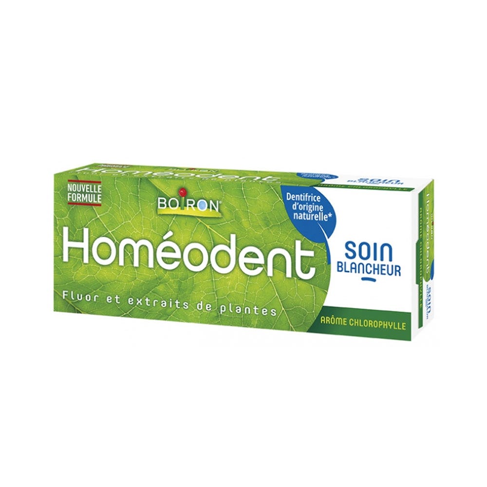 Boiron Homeodent Toothpaste Whitening Care Chlorophyll 75ml Easypara