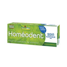 Boiron Homeodent Toothpaste Whitening Care Chlorophyll 75ml - Easypara