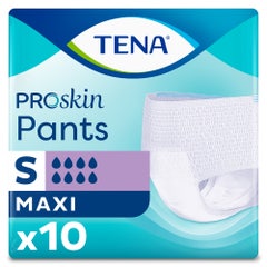 Tena Proskin Maxi Pants Urinary Absorbent Size S 65-85cm x10