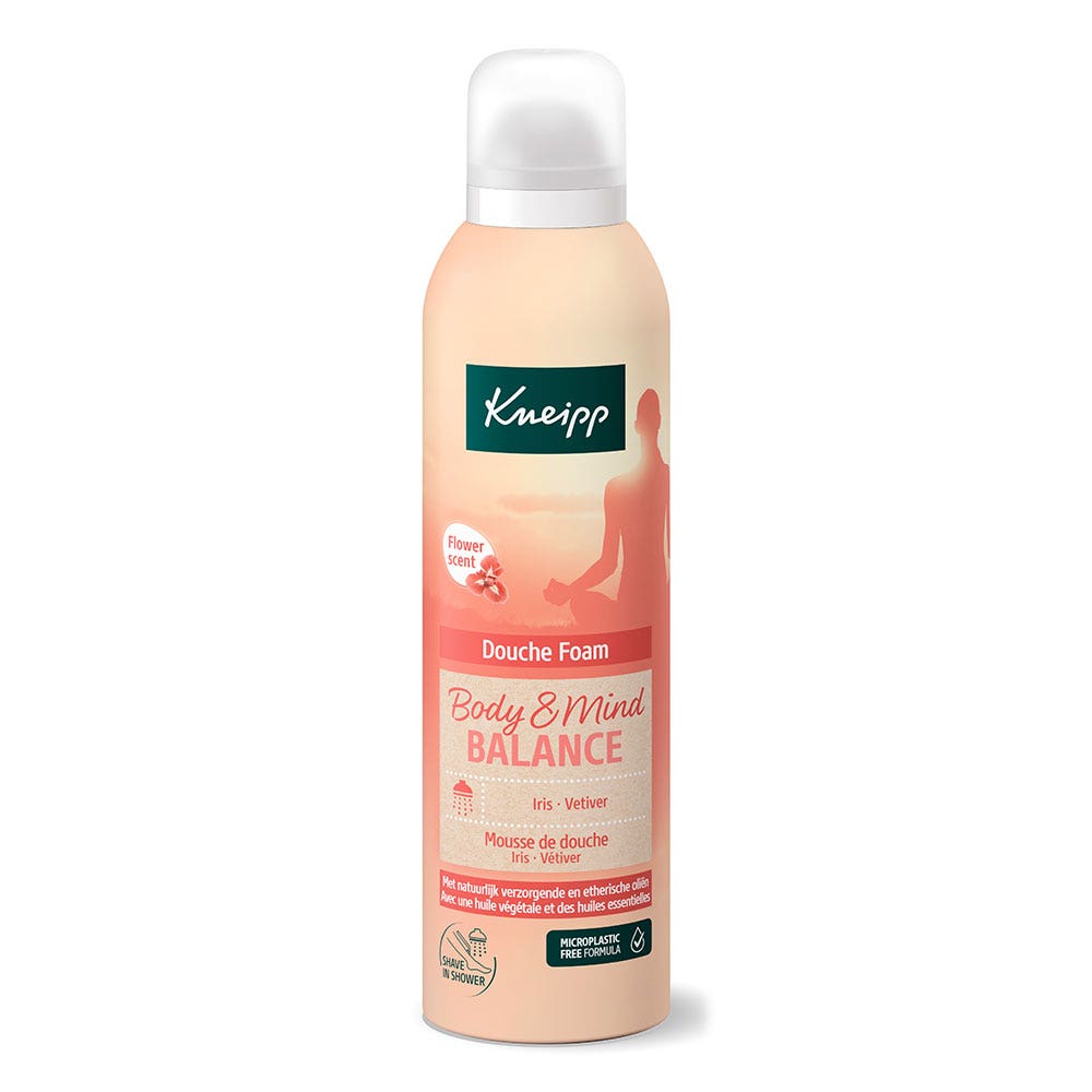 Kneipp Body & Mind Balance Shower Foam Iris Vetiver 200ml