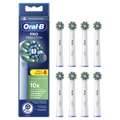 Oral-B Cross Action Brossettes Electric Toothbrush Heads X8 X8
