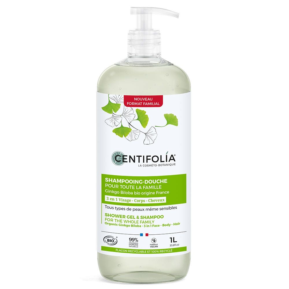 Centifolia Soft and moisturising Shower shampoo Pour Toute La Famille 1L