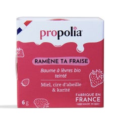 Propolia Propolia Tinted Organic Lip Balm Bring back your Strawberry 6g♦Tinted Organic Lip Balm Bring back your Strawberry 6g