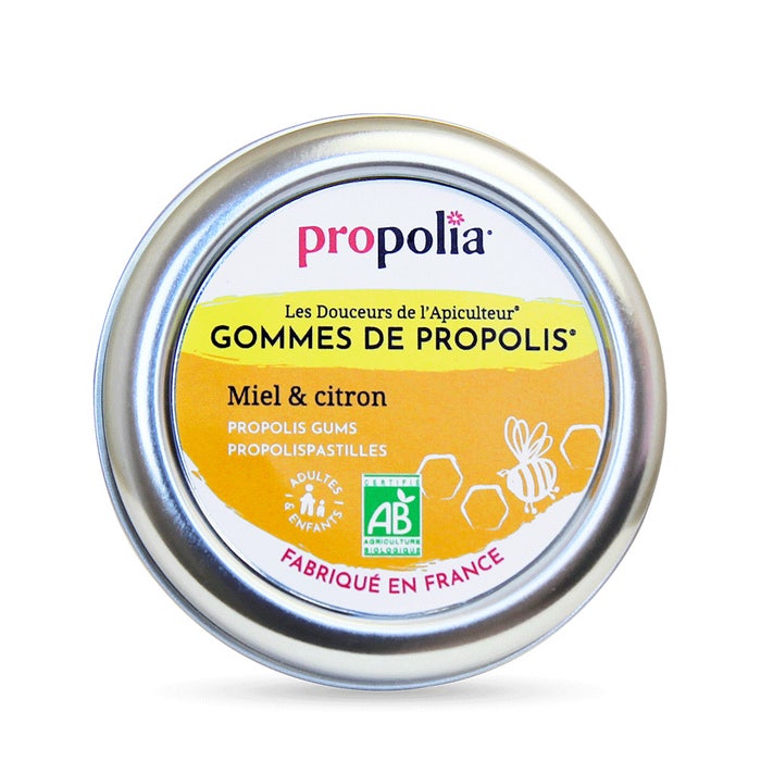 Propolia Honey & Lemon Propolis gums 45 erasers