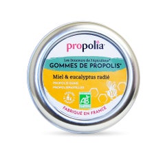 Propolia Honey &amp; Eucalyptus Radiant Propolis Gummies 45 erasers