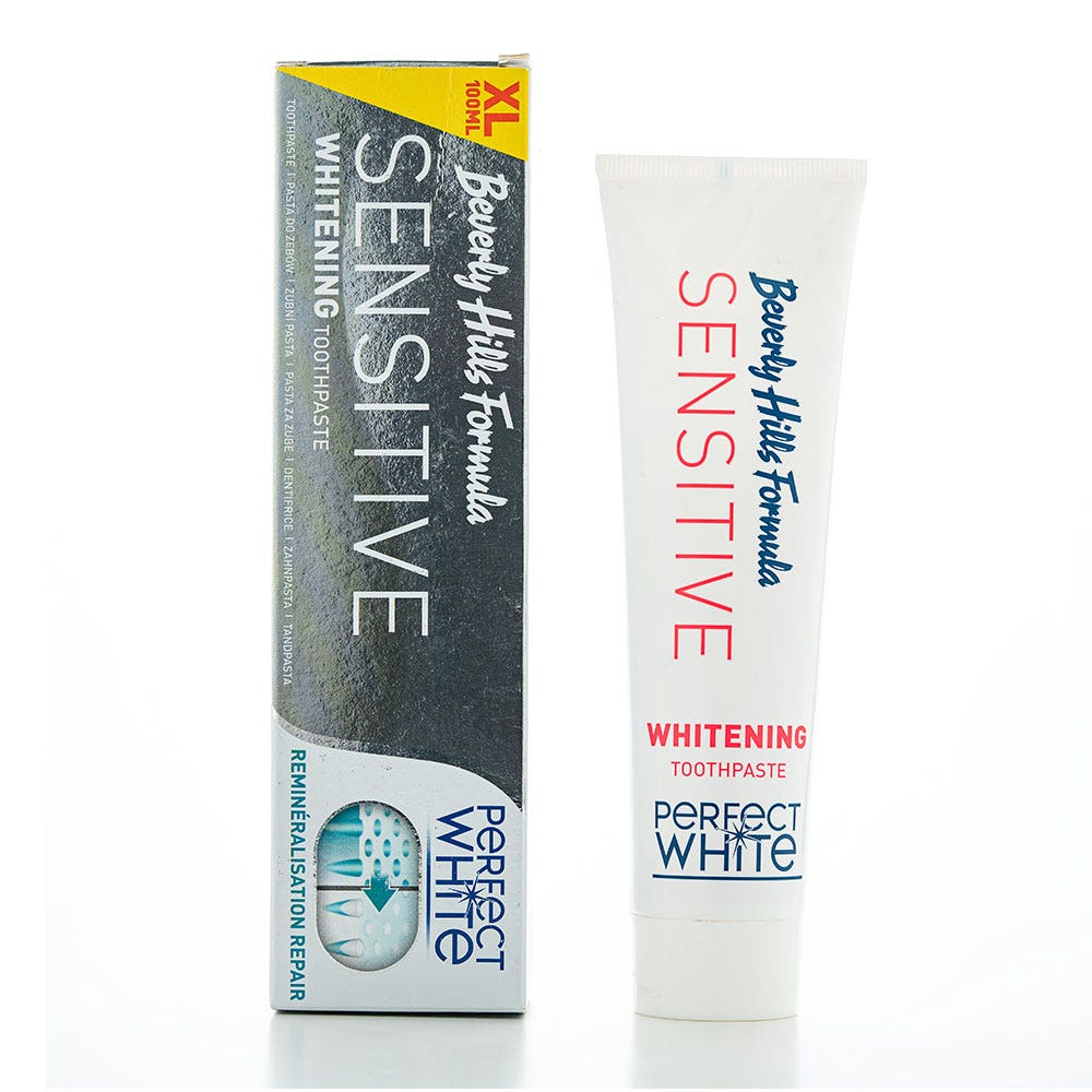 Beverly Hills Formula Perfect White Black Sensitive Toothpaste 100ml