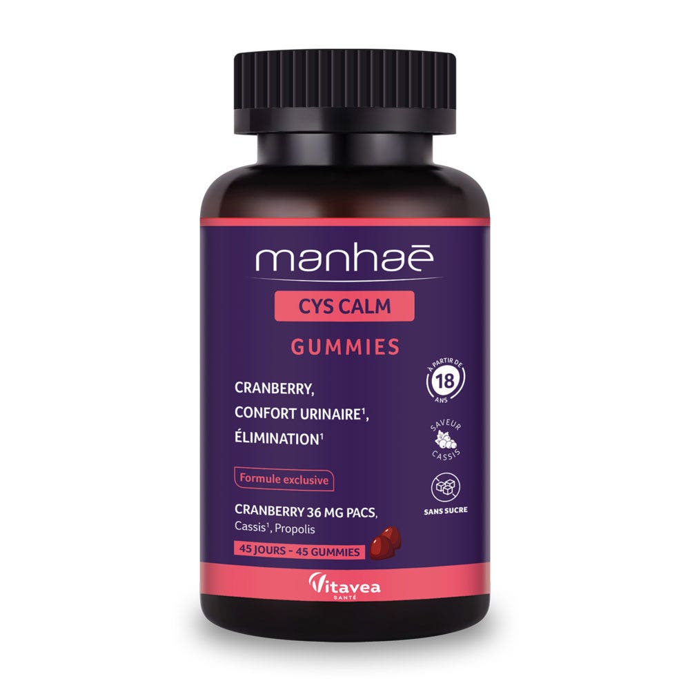 Manhaé Cys Calm 45 gummies