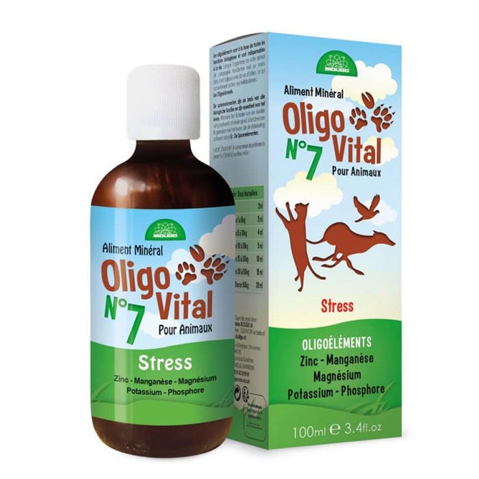 Propos'Nature OligoVital Food supplement for animals N°7 Stress 100ml